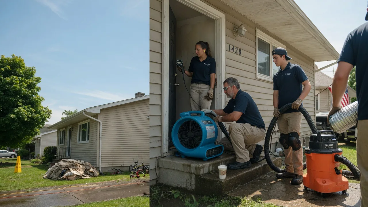 Water Damage Restoration in Markle, IN near me